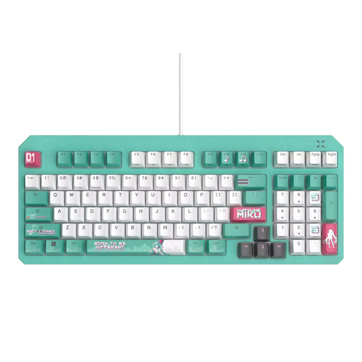 Геймърска клавиатура ASUS TUF Gaming K3 Gen II Hatsune Miku