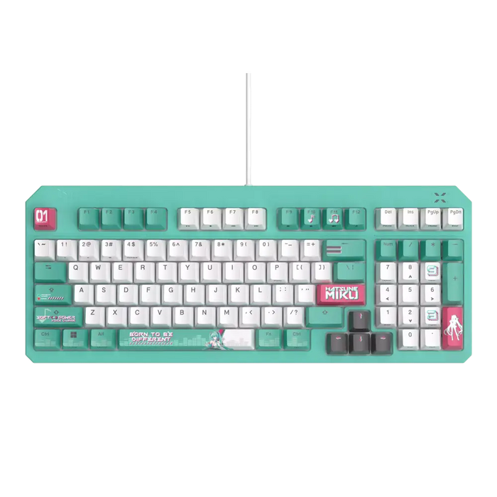 Геймърска клавиатура ASUS TUF Gaming K3 Gen II Hatsune Miku