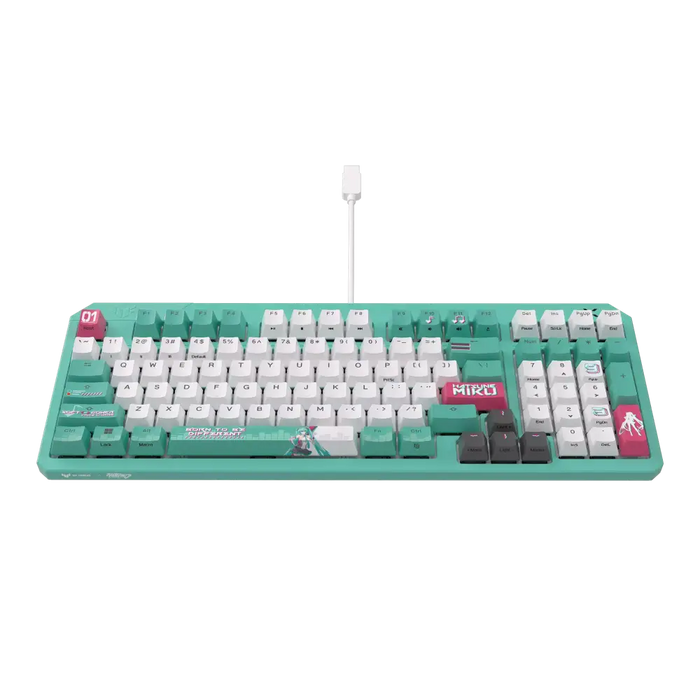 Геймърска клавиатура ASUS TUF Gaming K3 Gen II Hatsune Miku