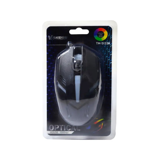 ГЕЙМЪРСКА МИШКА VAKOSS TM-5133K RGB ОСВЕТЛЕНИЕ