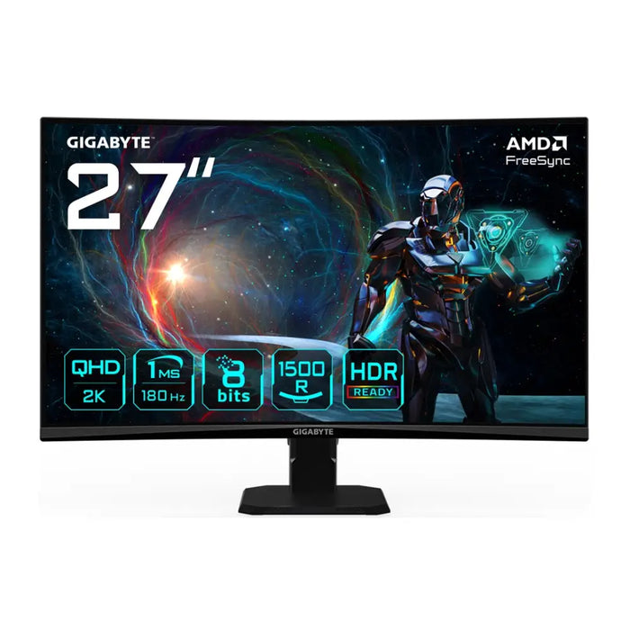 Геймърски Монитор Gigabyte GS27QCA - 27’’ inch SS/VA 1500R