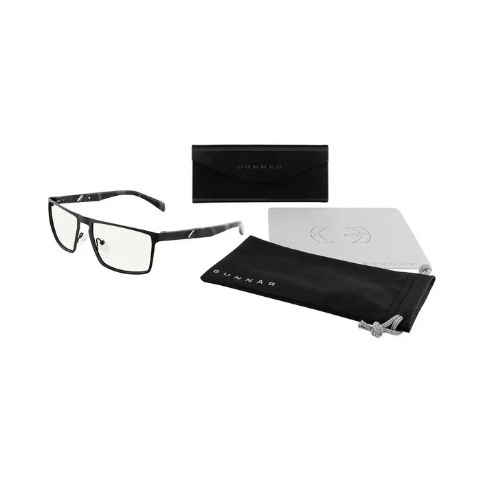 Геймърски очила GUNNAR Fremont Onyx - Clear Pro