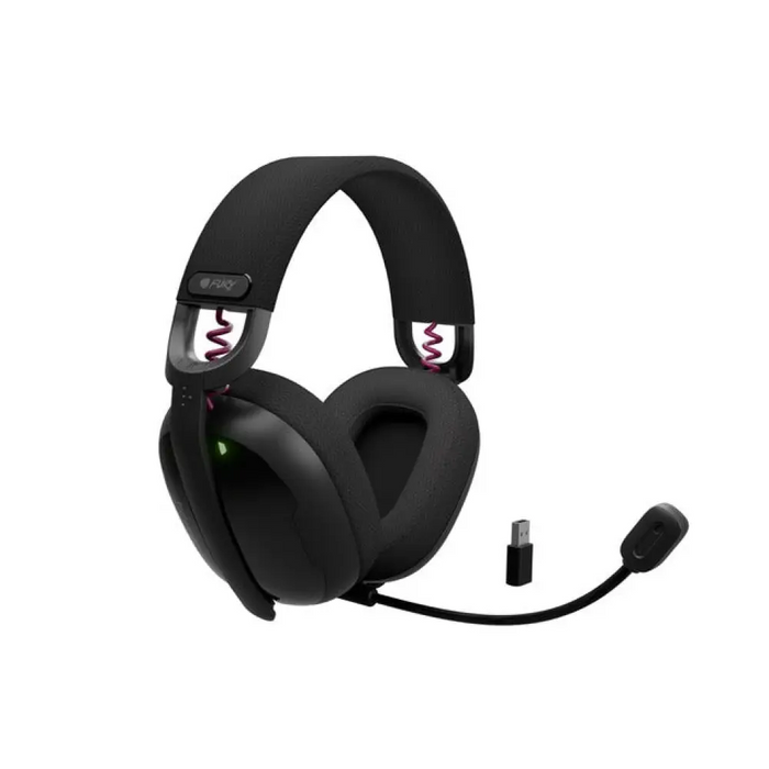 Геймърски слушалки Fury Fukiya F6 безжични с микрофон черни