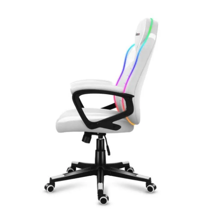 Геймърски стол Huzaro Force 2.5 RGB WHITE MESH