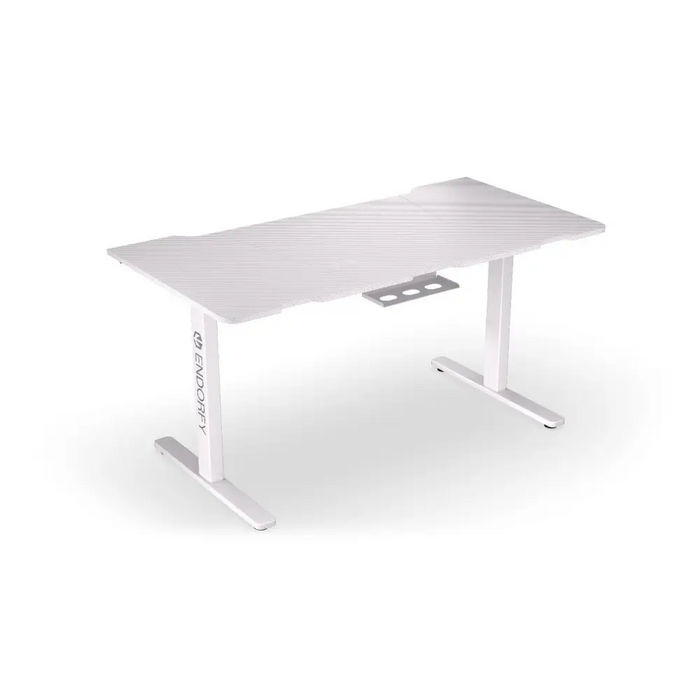 Геймърско бюро ENDORFY - Atlas L Electric - Onyx White