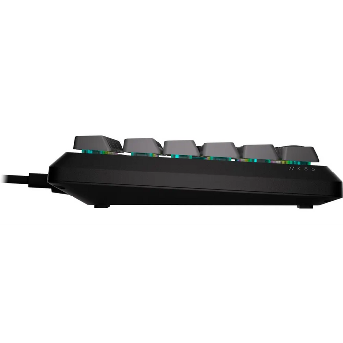 Геймърскa мембранна клавиатура Corsair K55 Core RGB