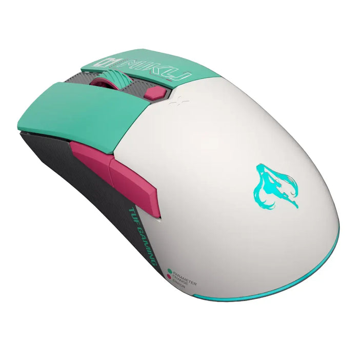 Геймърска безжична мишка ASUS TUF Gaming Mini Hatsune Miku
