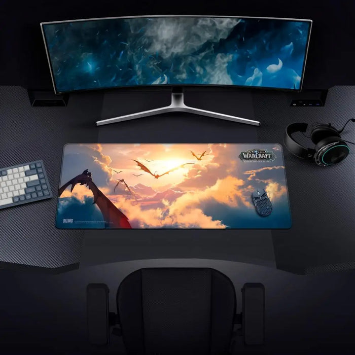 Геймърски пад World Of WarCraft Dragonflight - Clouds XL