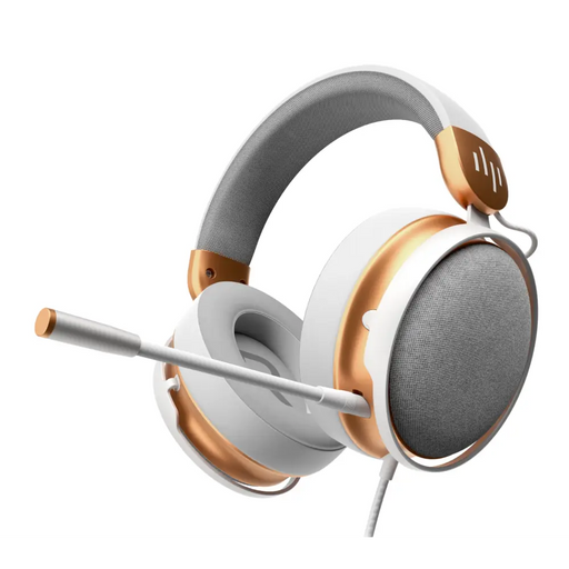 Геймърски слушалки Dark Project Sono Wired - White/Gold