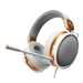 Геймърски слушалки Dark Project Sono Wired - White/Gold