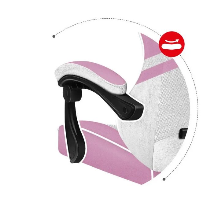 Геймърски стол Huzaro Force 4.4 Pink Mesh