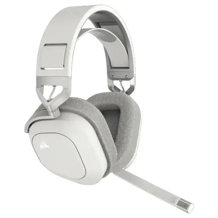 Геймърски слушалки с микрофон Corsair HS80 MAX White