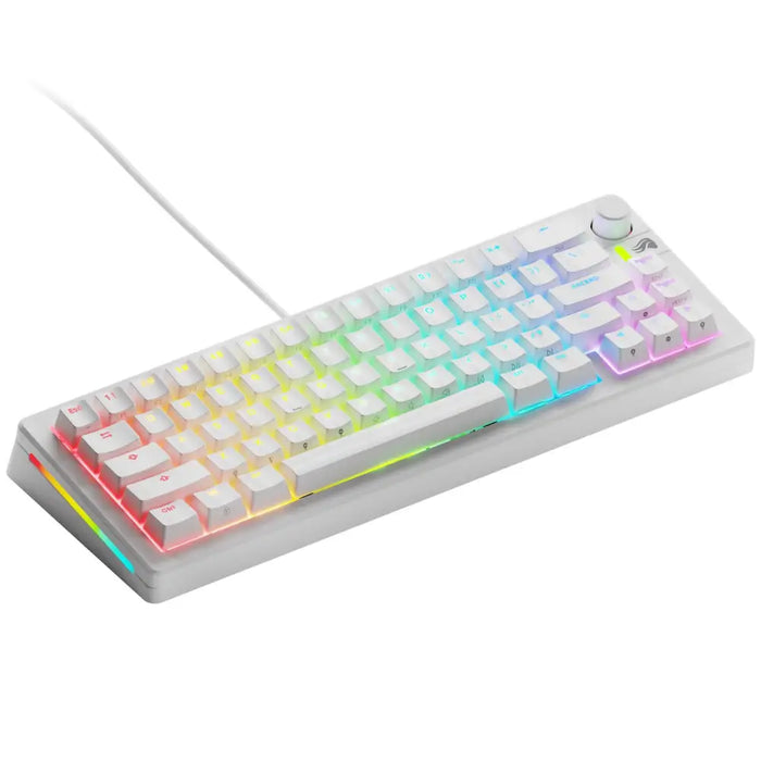 Геймърска механична клавиатура Glorious GMMK 3 65% White