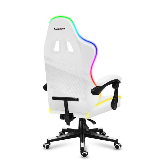 Геймърски стол - Huzaro Force 4.4 RGB Бял