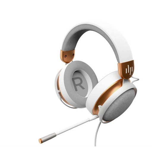 Геймърски слушалки Dark Project Sono Wired - White/Gold