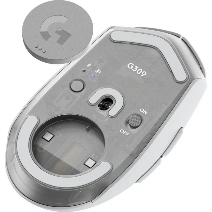 Геймърска мишка Logitech G309 White Lightspeed Wireless