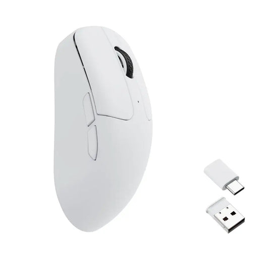 Геймърска Безжична мишка Keychron M2 Mini Matte White