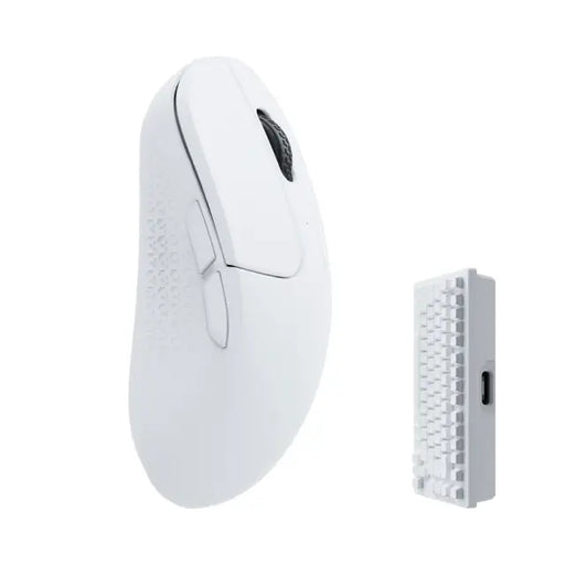 Геймърска Безжична мишка Keychron M3 Mini 4000Hz Matte White