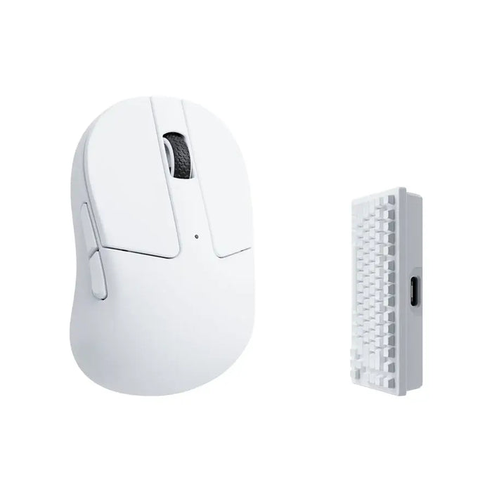 Геймърска Безжична мишка Keychron M4 4000Hz Matte White