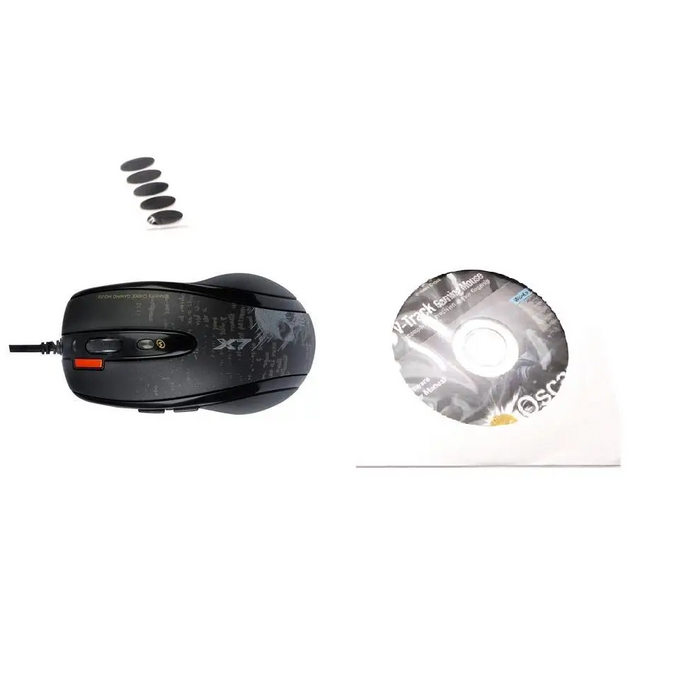 Геймърска мишка A4tech V-track F5 Лазерна Кабел USB