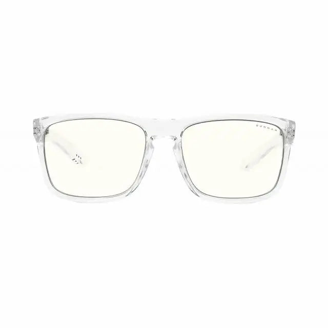 Геймърски очила GUNNAR Intercept Crystal Clear Бял