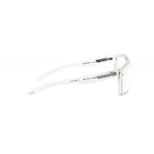 Геймърски очила GUNNAR Intercept Crystal Clear Бял