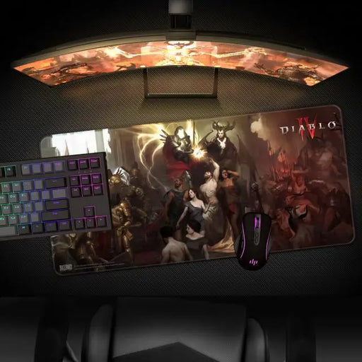Геймърски пад Diablo IV - Inarius and Lilith XL