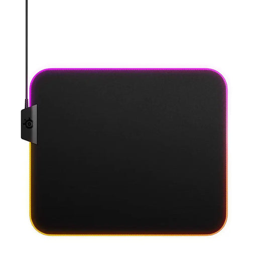 Геймърски пад SteelSeries QcK Prism Cloth - Medium RGB Черен