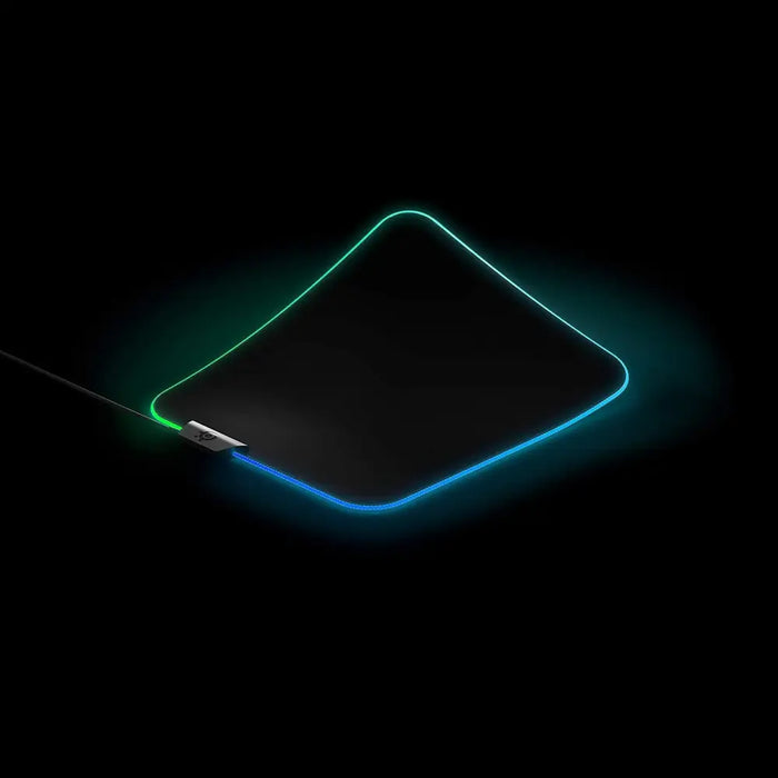 Геймърски пад SteelSeries QcK Prism Cloth - Medium RGB Черен