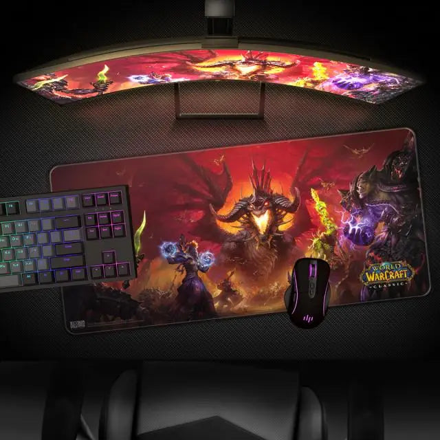 Геймърски пад World of WarCraft Classic - Onyxia XL
