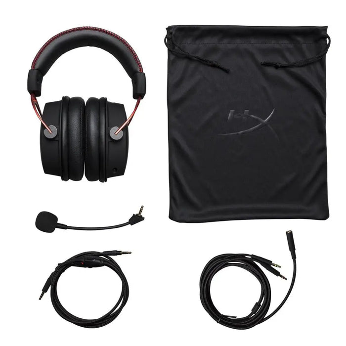 Геймърски слушалки HyperX Cloud Alpha Черен/Червен