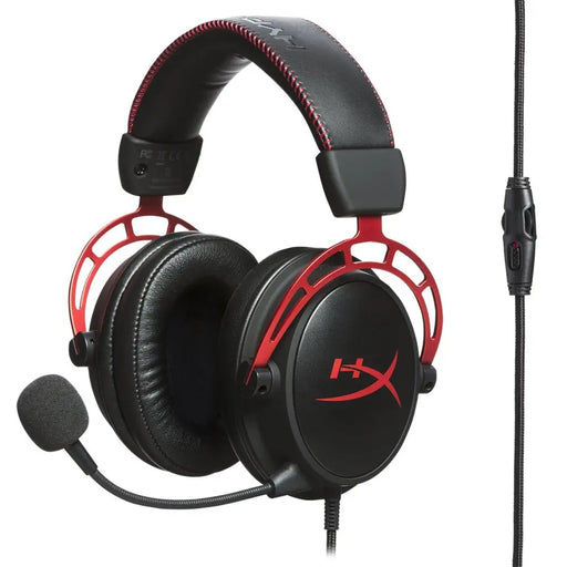 Геймърски слушалки HyperX Cloud Alpha Черен/Червен