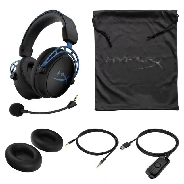 Геймърски слушалки HyperX Cloud Alpha S 7.1 Син