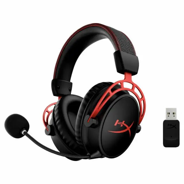 Геймърски слушалки HyperX Cloud Alpha Wireless Черен/Червен