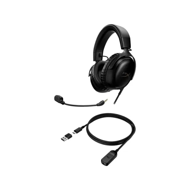 Геймърски слушалки HyperX Cloud III Микрофон Черно