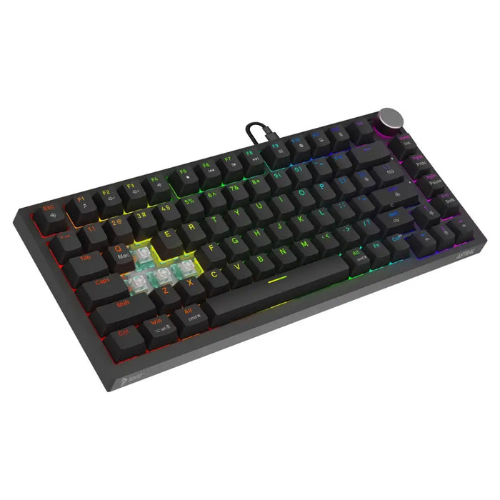 Геймърска клавиатура Savio ASTRAL BLACK JADE USB QWERTY US