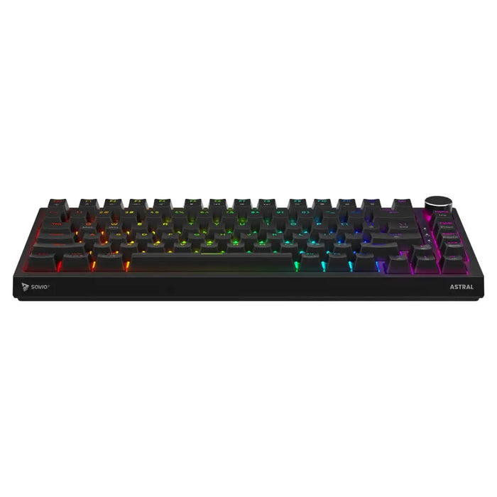Геймърска клавиатура Savio ASTRAL BLACK JADE USB QWERTY US