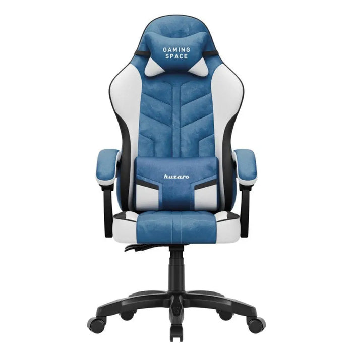Геймърски стол Huzaro Force 2.7 Black Carbon син