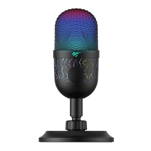 Гейминг микрофон Havit GK52 RGB 100-18000Hz черен