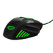 Гейминг мишка Esperanza EGM201G 800-2400DPI зелена
