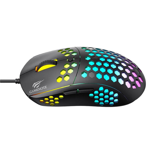 Гейминг мишка Havit MS1032 800-6400DPI RGB черна