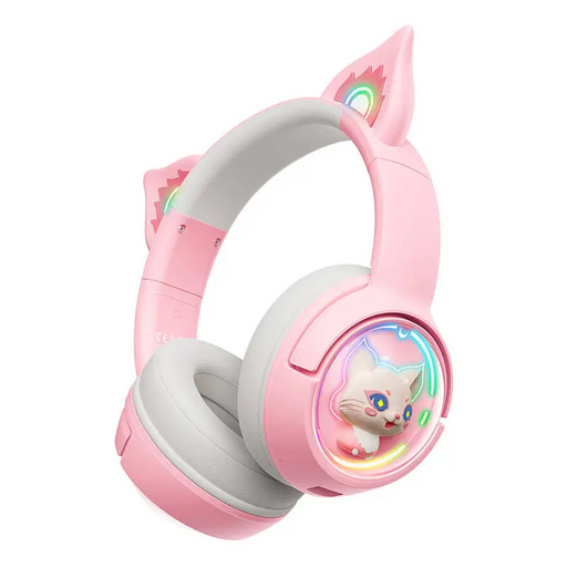 Гейминг слушалки ONIKUMA B5 Bluetooth 5.3 850mAh розови