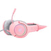 Гейминг слушалки ONIKUMA K9 RGB розови