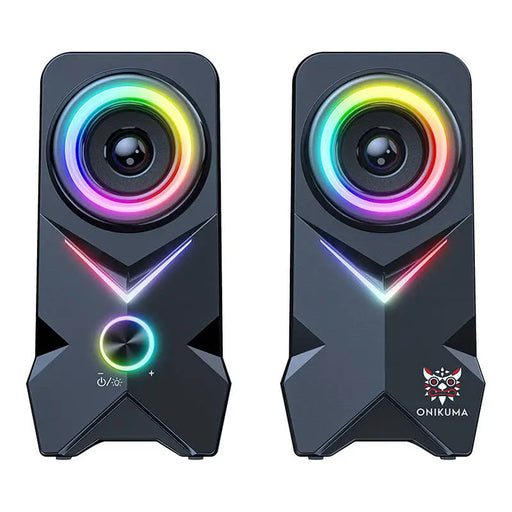 Гейминг тонколони Onikuma L2 2х 5W USB Bluetooth RGB