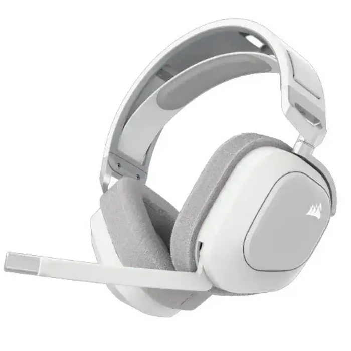 Геймърски слушалки с микрофон Corsair HS80 MAX White