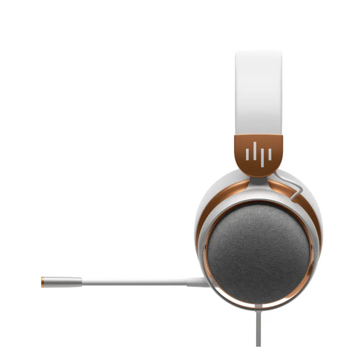 Геймърски слушалки Dark Project Sono Wired - White/Gold