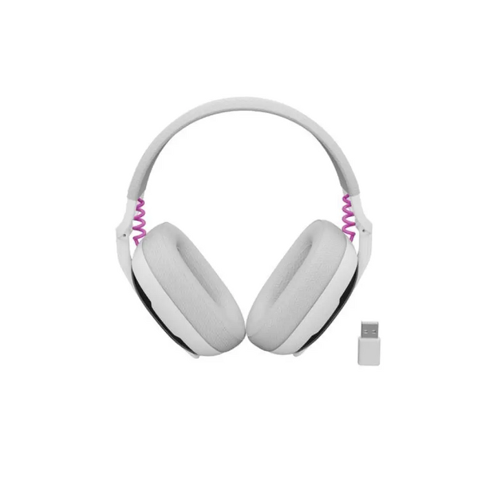 Геймърски слушалки Fury Fukiya F6 безжични с микрофон бели