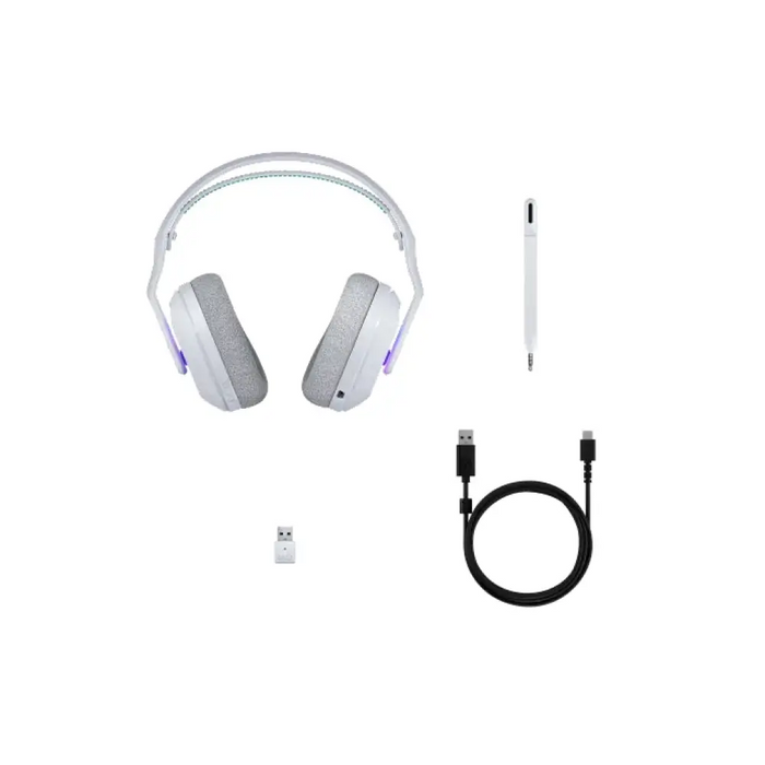 Геймърски слушалки Logitech G522 бели