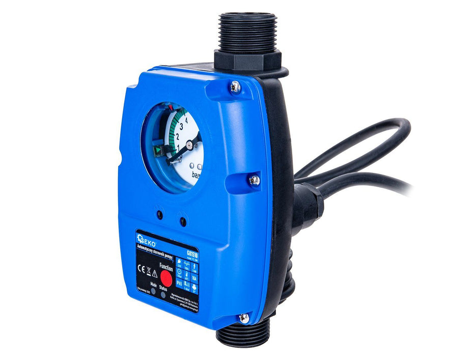 Електронен пресостат Geko - G81510, 1.1 kW, 10 бара