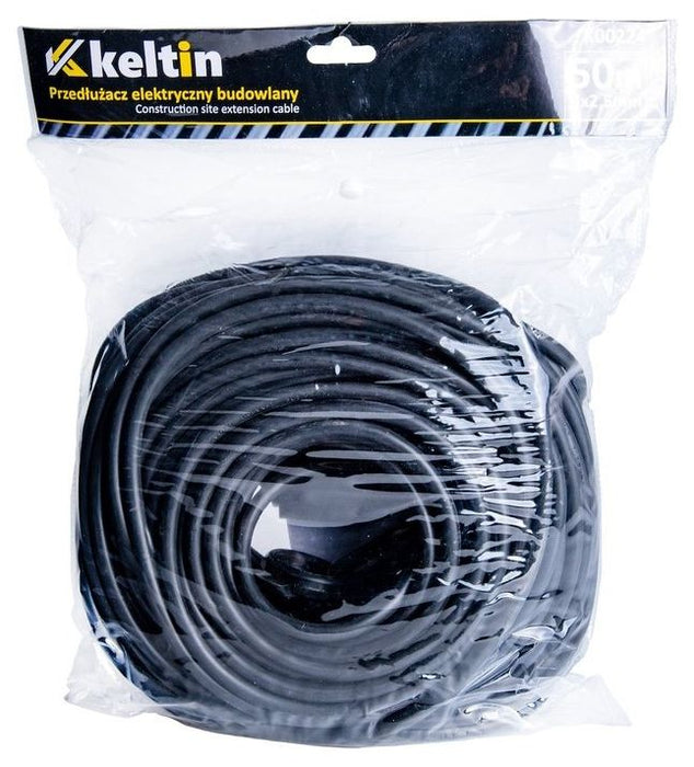 Удължител Geko - Keltin K00224, 3x2.5 mm², 50 m, IP44